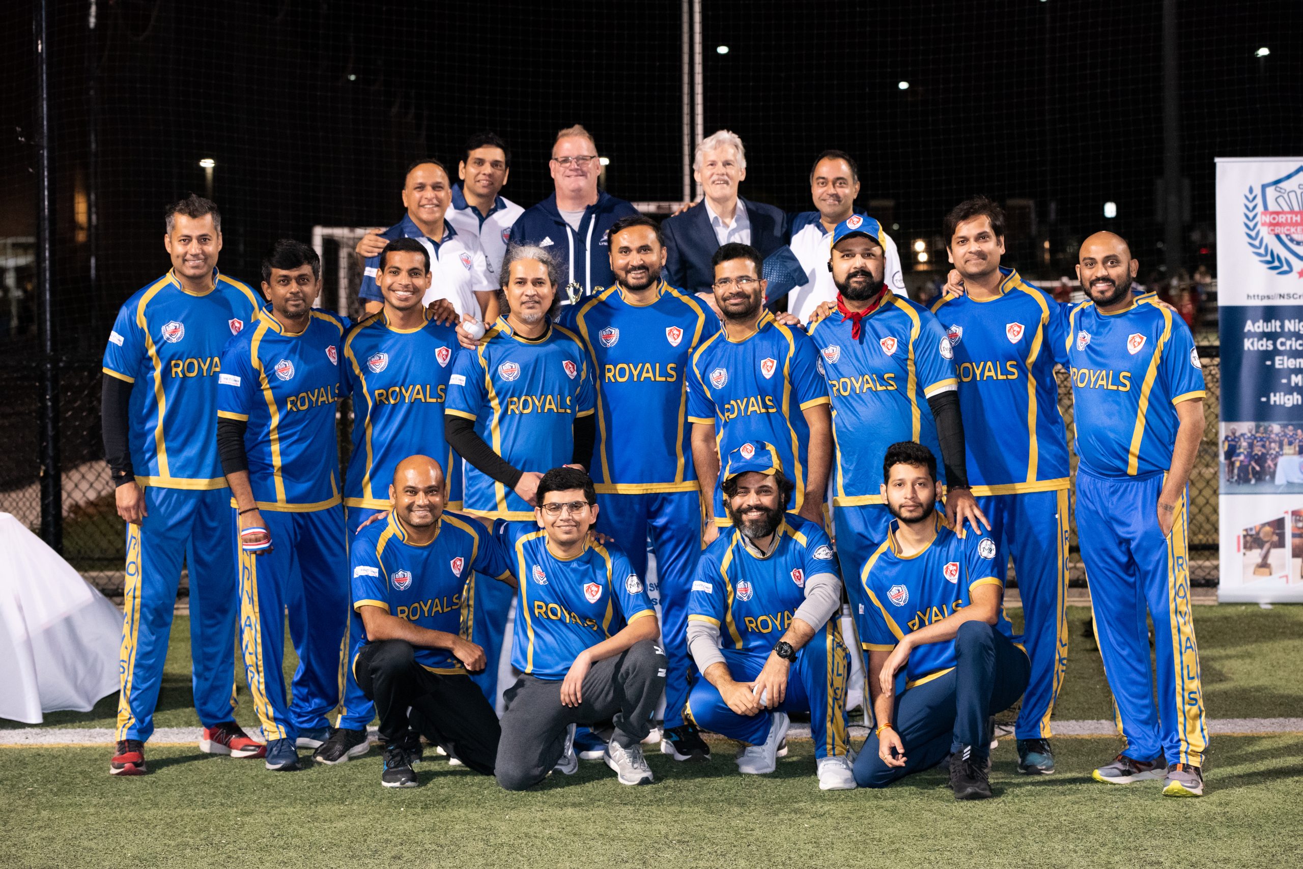 NSCC team on the field